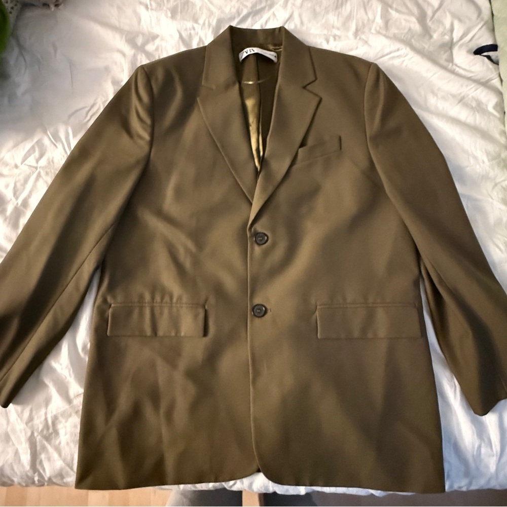 Zara Green Blazer